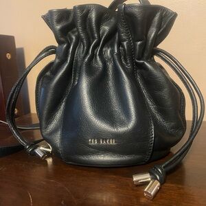 Ted Baker London Leather Drawstring Bag